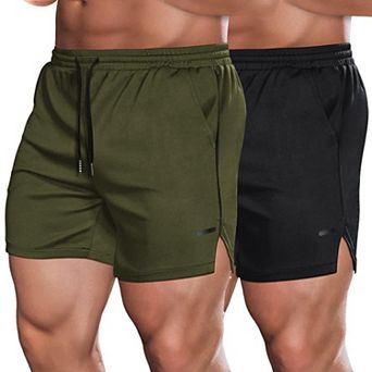 COOFANDY Men's 5inch Gym Workout Shorts Lightweight Mesh Running Shorts Quick Dry Sports Joggers