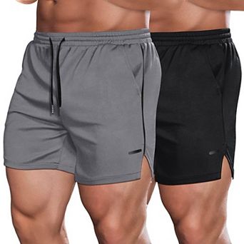 COOFANDY Men's 5inch Gym Workout Shorts Lightweight Mesh Running Shorts Quick Dry Sports Joggers