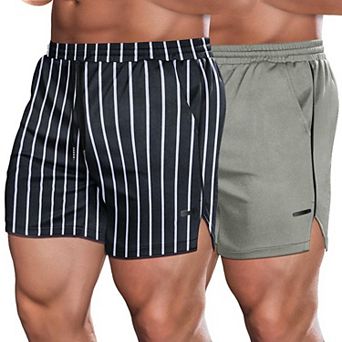 COOFANDY Men's 5inch Gym Workout Shorts Lightweight Mesh Running Shorts Quick Dry Sports Joggers