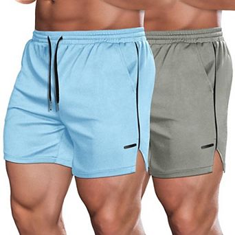 COOFANDY Men's 5inch Gym Workout Shorts Lightweight Mesh Running Shorts Quick Dry Sports Joggers