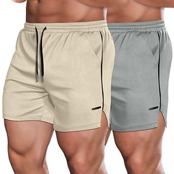 COOFANDY Men's 5inch Gym Workout Shorts Lightweight Mesh Running Shorts Quick Dry Sports Joggers