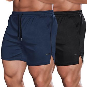 COOFANDY Men's 5inch Gym Workout Shorts Lightweight Mesh Running Shorts Quick Dry Sports Joggers