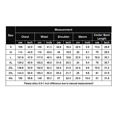 COOFANDY Men's Short Sleeve Shirts Lightweight Loose Fit Polyester Shirts Cruise Shirts