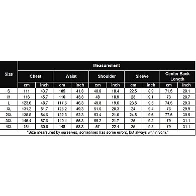 COOFANDY Men Mexican Beach Shirt Fashion Novelty Short Sleeve Button Down Tops