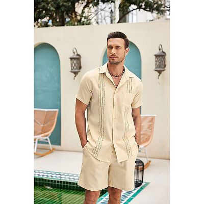 mens dress beach wear A Guide to Beach Wedding Attire for Men