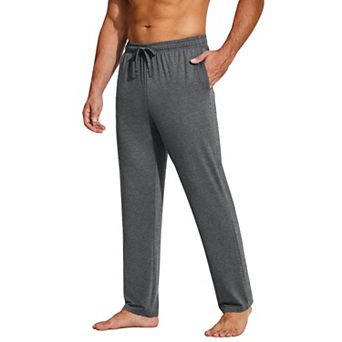 COOFANDY Men's Open Bottom Sweatpants Lightweight Loose Pants Casual Drawstring Pants with Pockets