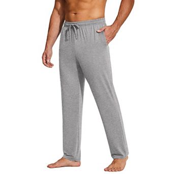 COOFANDY Men's Open Bottom Sweatpants Lightweight Loose Pants Casual Drawstring Pants with Pockets