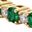 Gold Tone Green