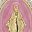 Gold Tone Pink