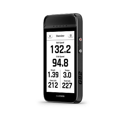 Garmin Approach G82 Launch Monitor and Premium GPS Golf Handheld
