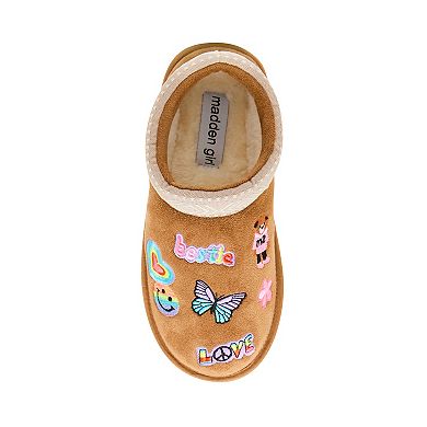 madden girl Patch Girls Slip-On Cushioned Slippers