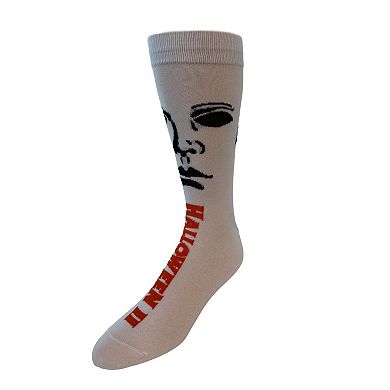 Men's 3-Pack Halloween Michael Myers Men’s Crew Socks in Coffin Gift Box