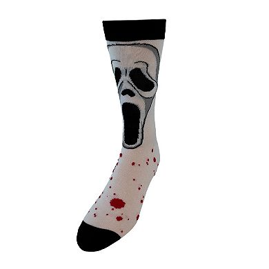 Ghost Face Men’s 3-Pack Crew Socks in Coffin Gift Box