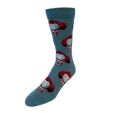 IT Pennywise Men’s Crew Socks 3-Pack in Coffin Gift Box