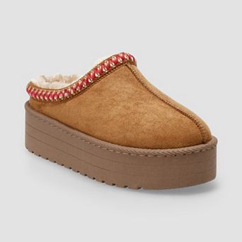 SO® Bari Women's Platform Slipper Clogs