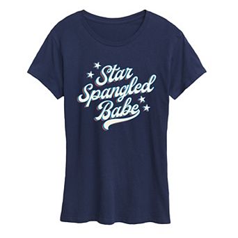 Women's Star Spangled Babe Graphic Tee