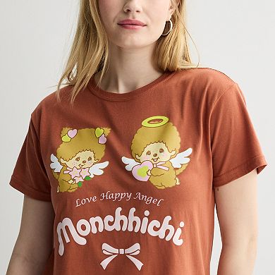 Juniors' Monchhichi Graphic Tee