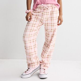 Girls 7-16 Harper & Ivy Plush Sleepwear Pants