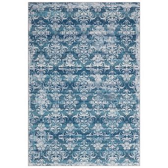 Abstract Boho Area Rug with Non-Slip Backing Soft Washable Throw Carpet