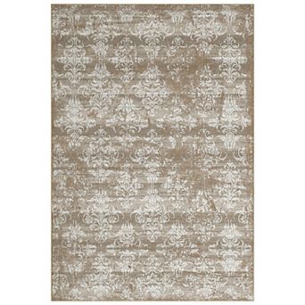 Abstract Boho Area Rug with Non-Slip Backing Soft Washable Throw Carpet