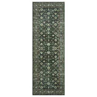 Area Rug Indoor Vintage Living Room Carpet Washable Distressed Rug Bedroom Office Dining Room