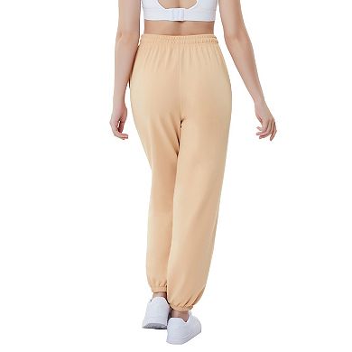 Women's Sweatpants Joggers Athletic Pants Casual Trousers Front Tie with Pockets