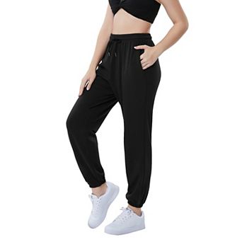 Women's Sweatpants Joggers Athletic Pants Casual Trousers Front Tie with Pockets
