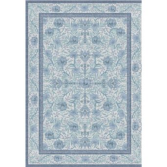 Soft Non-Slip Bohemian Area Rug Machine Washable Floor Carpet Throw