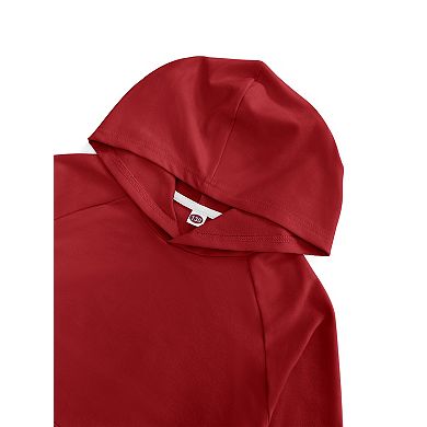 Girls Hoodie Sweatshirt Fall Lightweight Pullover Christmas Top with Thumb Hole