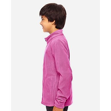 Team 365 Youth Campus Microfleece Jacket