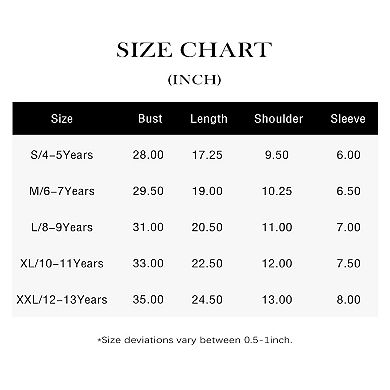 Girls Button Down Shirt Puff Sleeves Blouse Summer Cute Top Doll Collar School Uniform