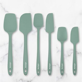 6 pc Silicone Spatula Set