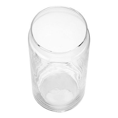 4 Pack Clear Can Shaped Drinking Glasses