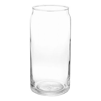 4 Pack Clear Can Shaped Drinking Glasses
