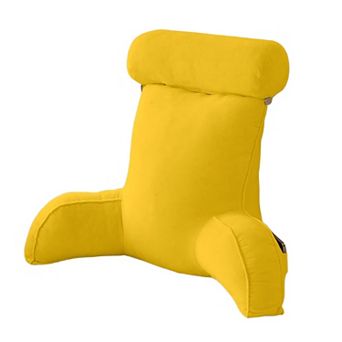 Sofa Bed Head Reading Pillow with Adjustable Loft and Natural Cotton Filling