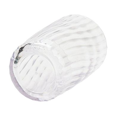 6 Pack 20-Ounce Acrylic Tall Embossed Swirl Tumblers