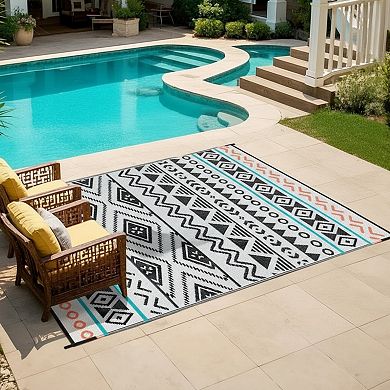 Generic Outdoor Patio Camping Waterproof Plastic Straw Rug