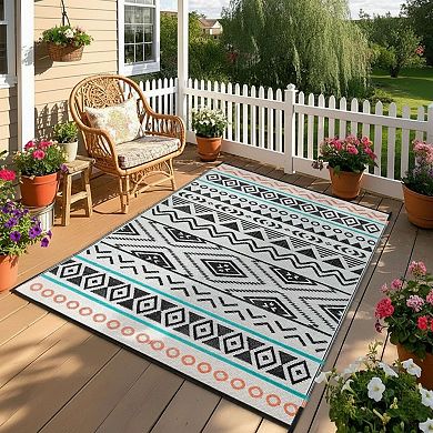 Generic Outdoor Patio Camping Waterproof Plastic Straw Rug