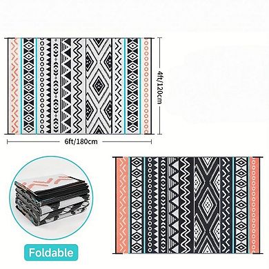 Generic Outdoor Patio Camping Waterproof Plastic Straw Rug