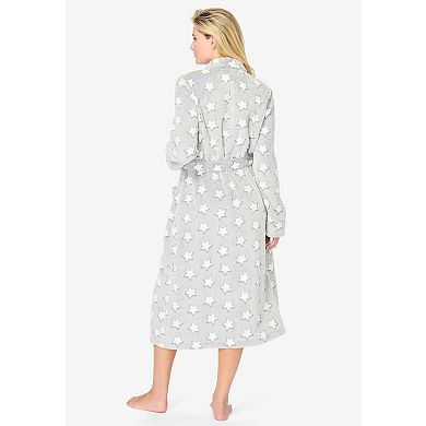 Avenue Women's Plus Size Body Fluffy Robe Wrap