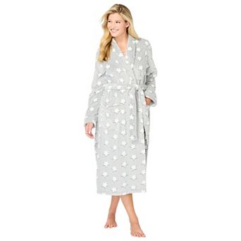 Avenue Women's Plus Size Body Fluffy Robe Wrap