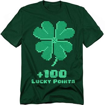 Big & Tall 100 Lucky Points Graphic Tee