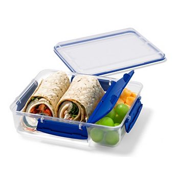 Rubbermaid Pack & Go Three-Compartment Meal Prep Container