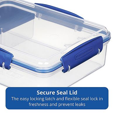Rubbermaid Pack & Go Three-Compartment Meal Prep Container