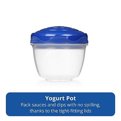 Rubbermaid Pack & Go 1.25 L Bento Cube Meal Prep Container