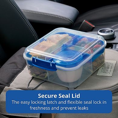 Rubbermaid Pack & Go 1.25 L Bento Cube Meal Prep Container