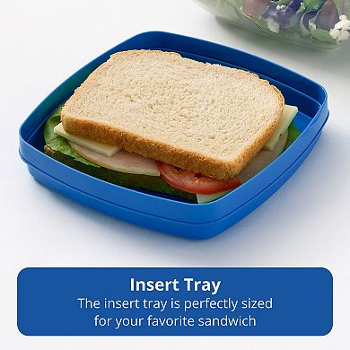 Rubbermaid Pack & Go 1.63 L Meal Prep Container