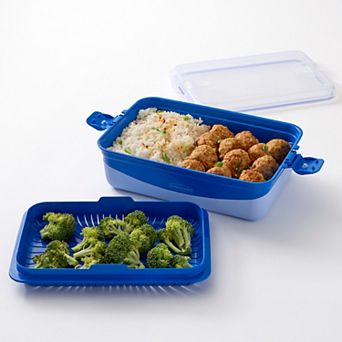 Rubbermaid Pack & Go 2.45 L Rectangle Microwaveable Container