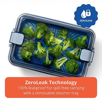 Rubbermaid Pack & Go 2.45 L Rectangle Microwaveable Container