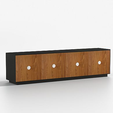 Modern 87" Extra-Long TV Stand for 75+ Inch TVs